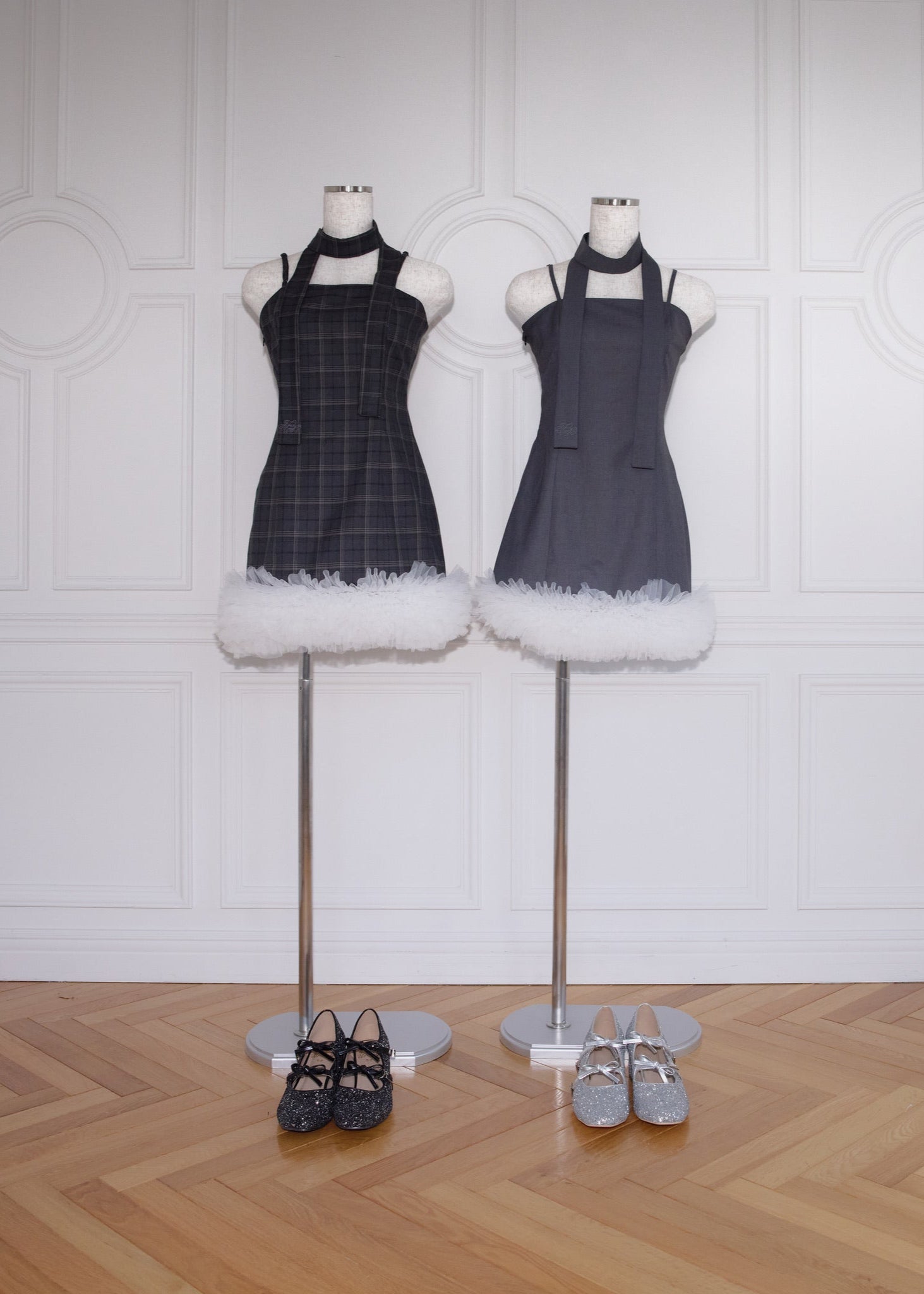 Tulle Bloom mini Dress – Treat Ürself