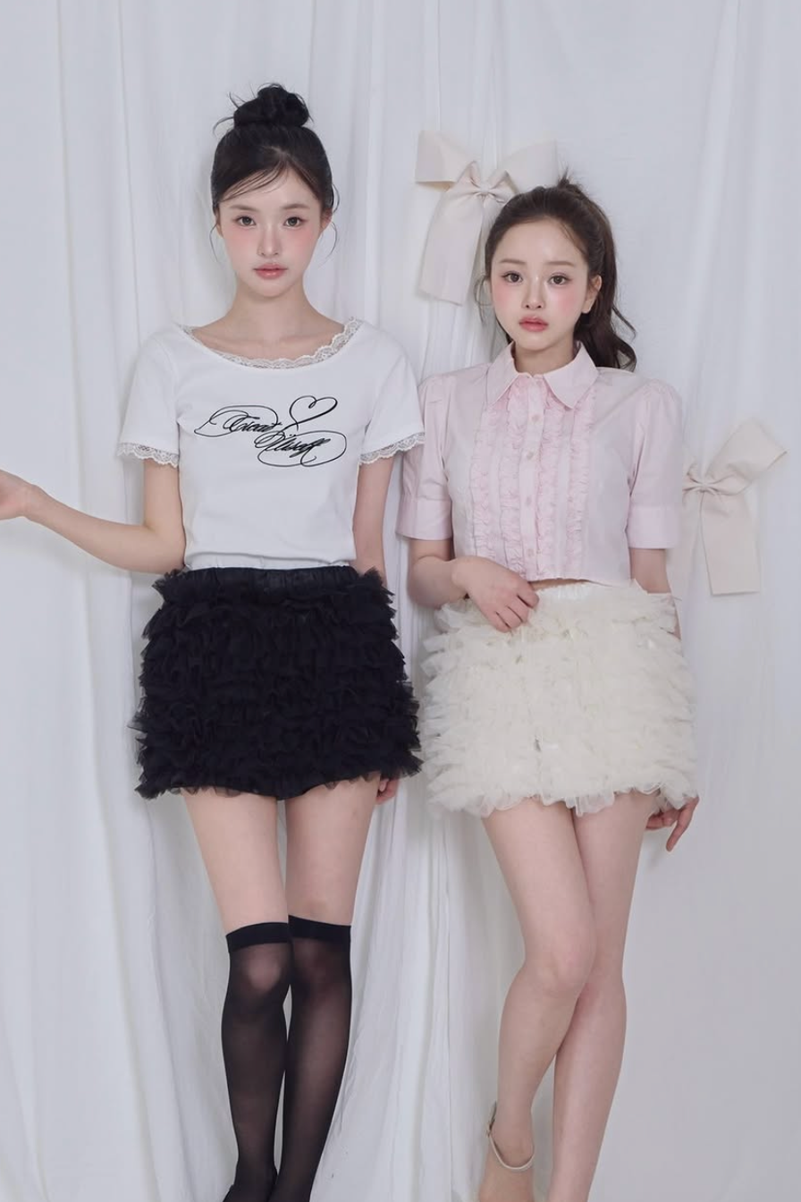 Ballerina couture mini skirt – Treat Ürself