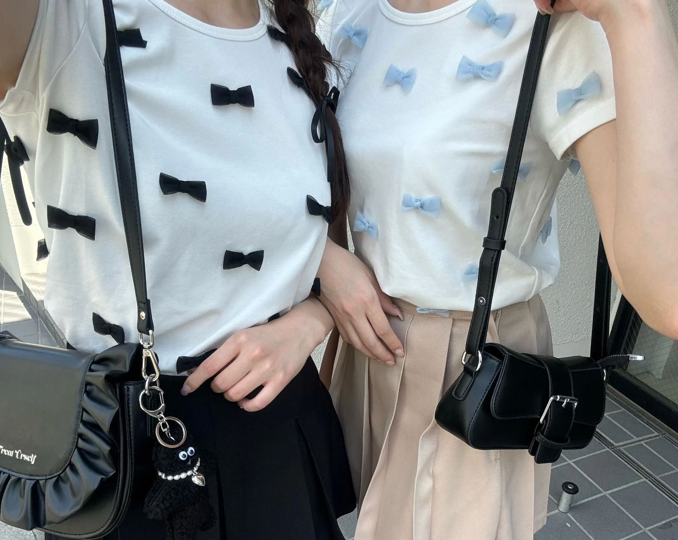 âBallerinaâ ribbon tulle T-shirts