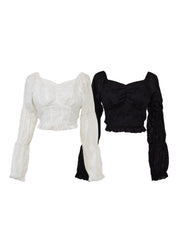 Back Open Peony Top