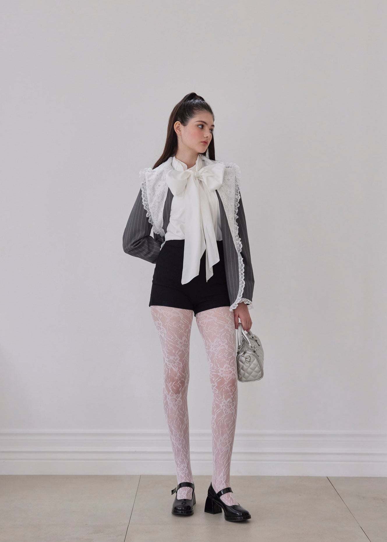 【10月末より順次発送】Retro lace jacket