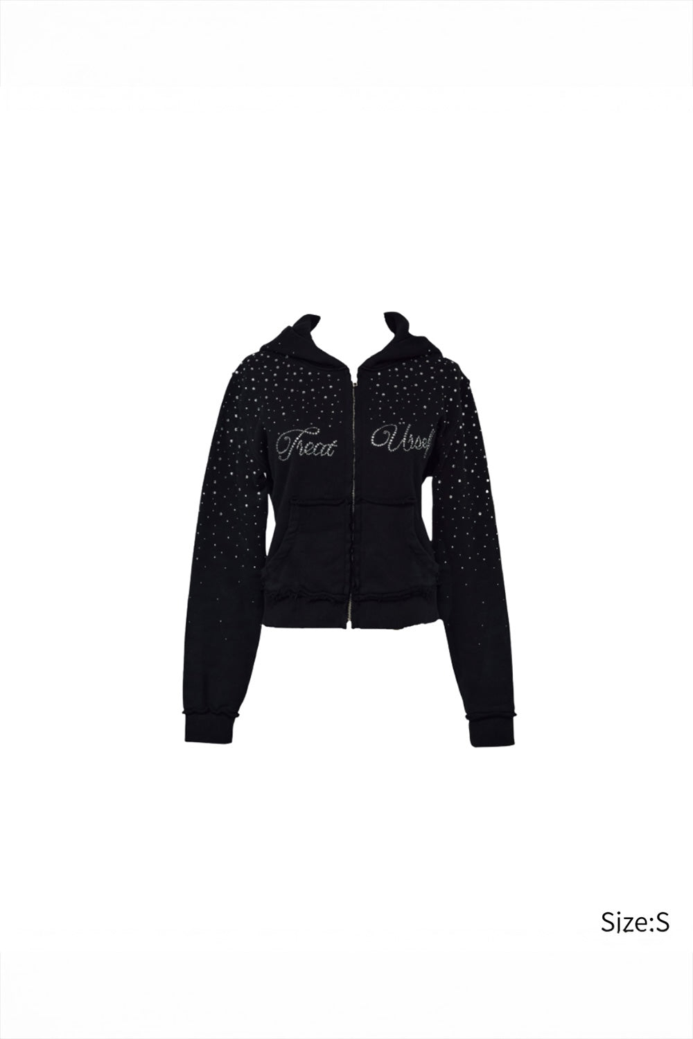 Treat Ürself bijou sweat hoodie