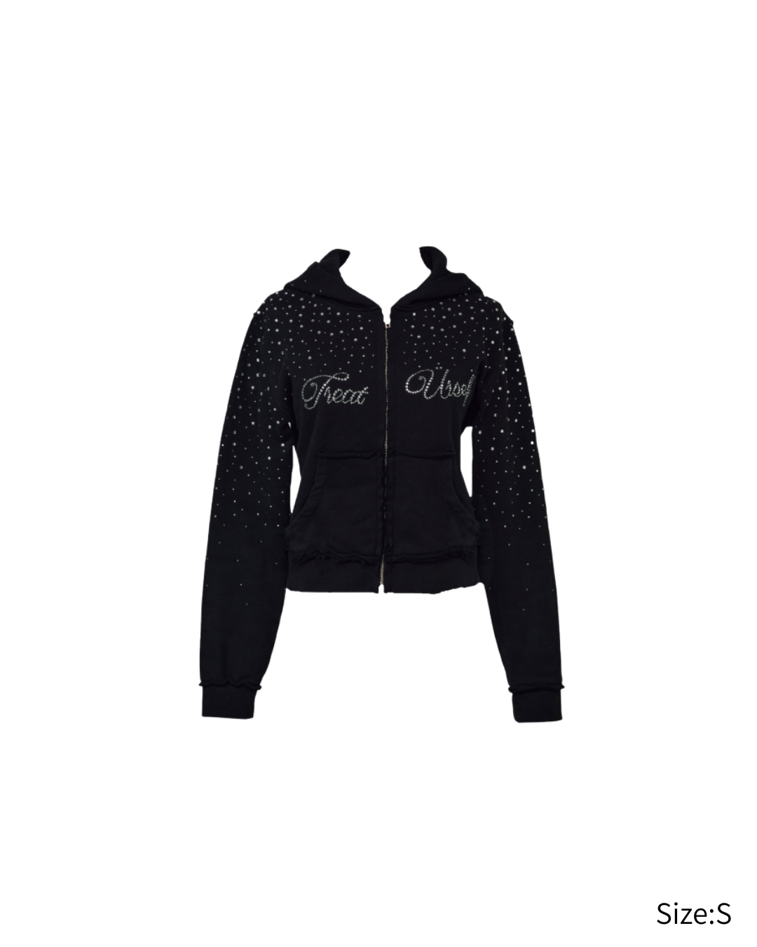 Treat Ürself bijou sweat hoodie