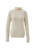 Bijou turtle neck knit tops