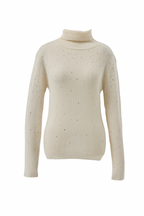 Bijou turtle neck knit tops