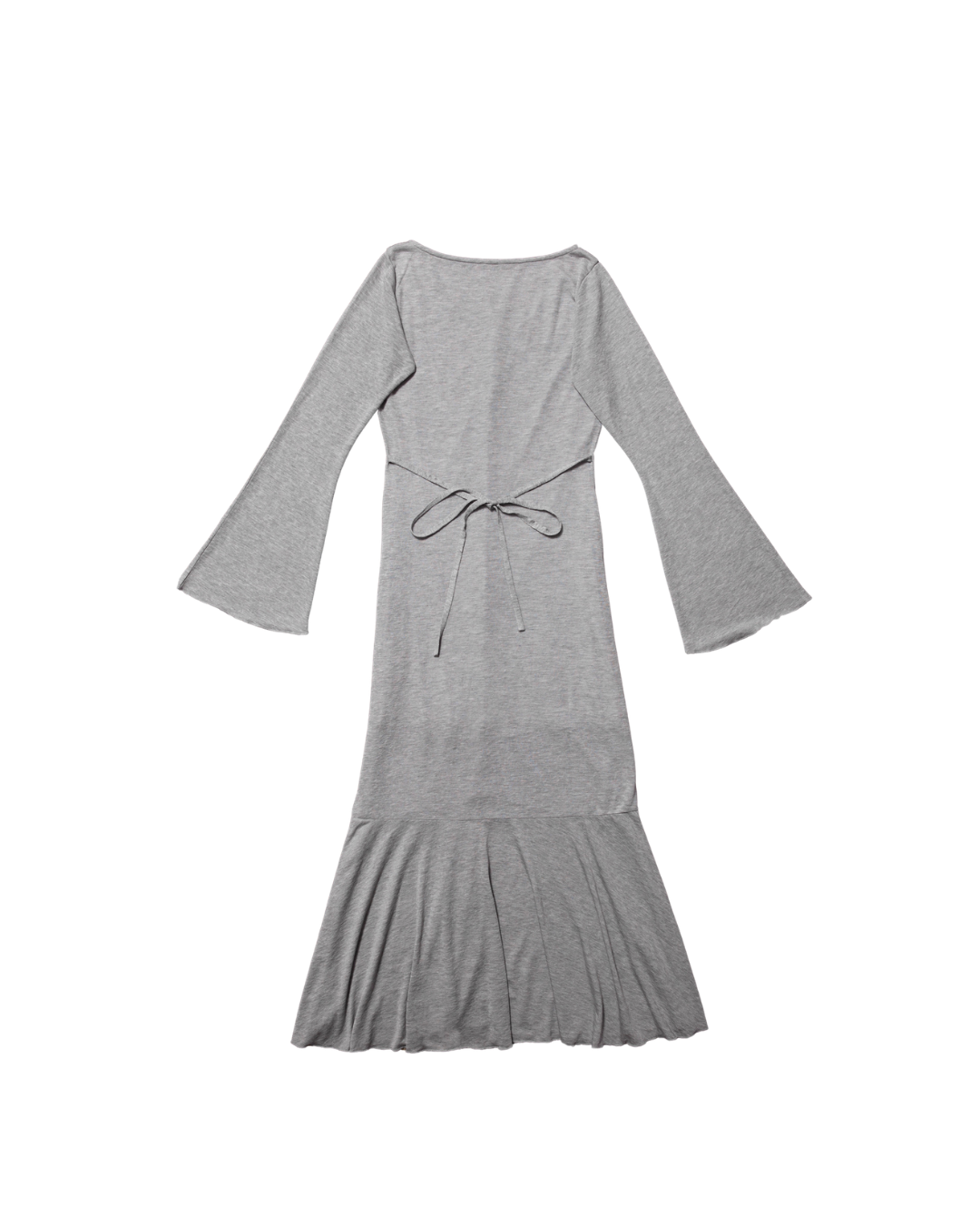 Sheer Cut Flare long one-piece