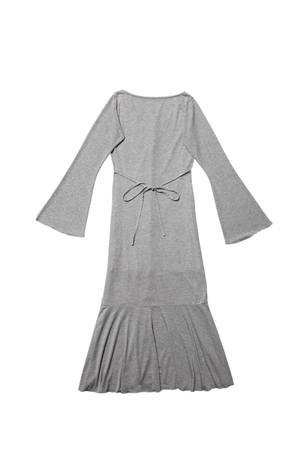 Sheer Cut Flare long one-piece