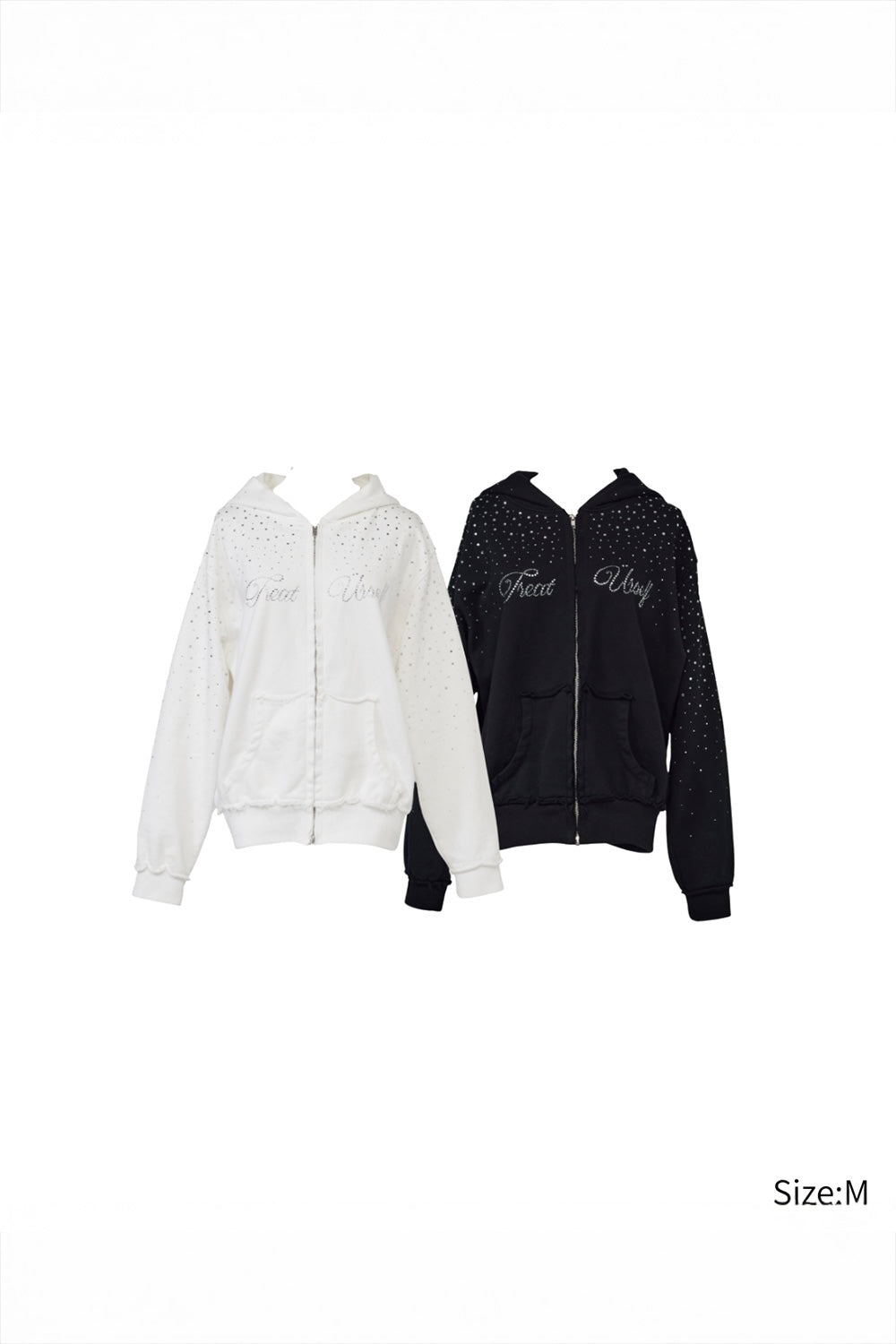 Treat Ürself bijou sweat hoodie