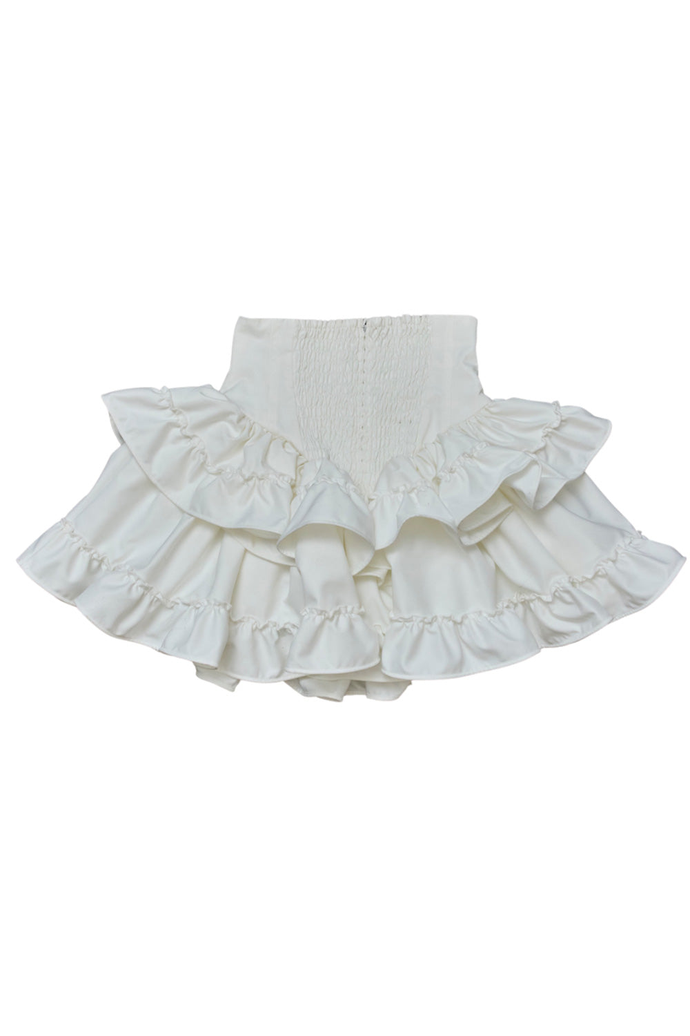 Frill Corset mini skirt
