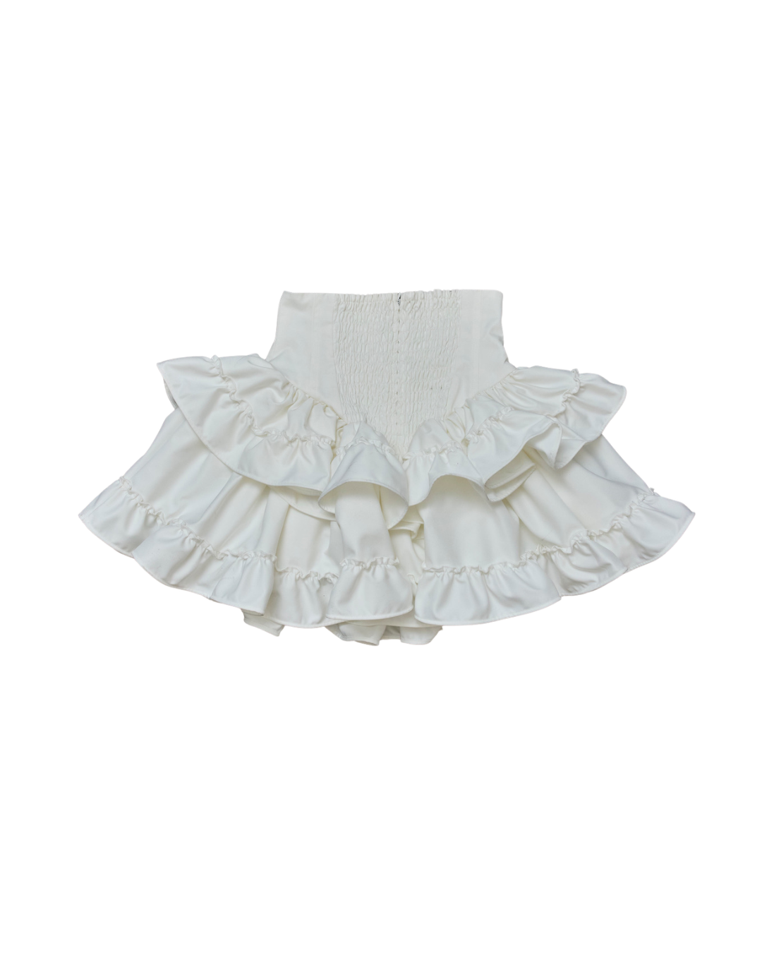Frill Corset mini skirt