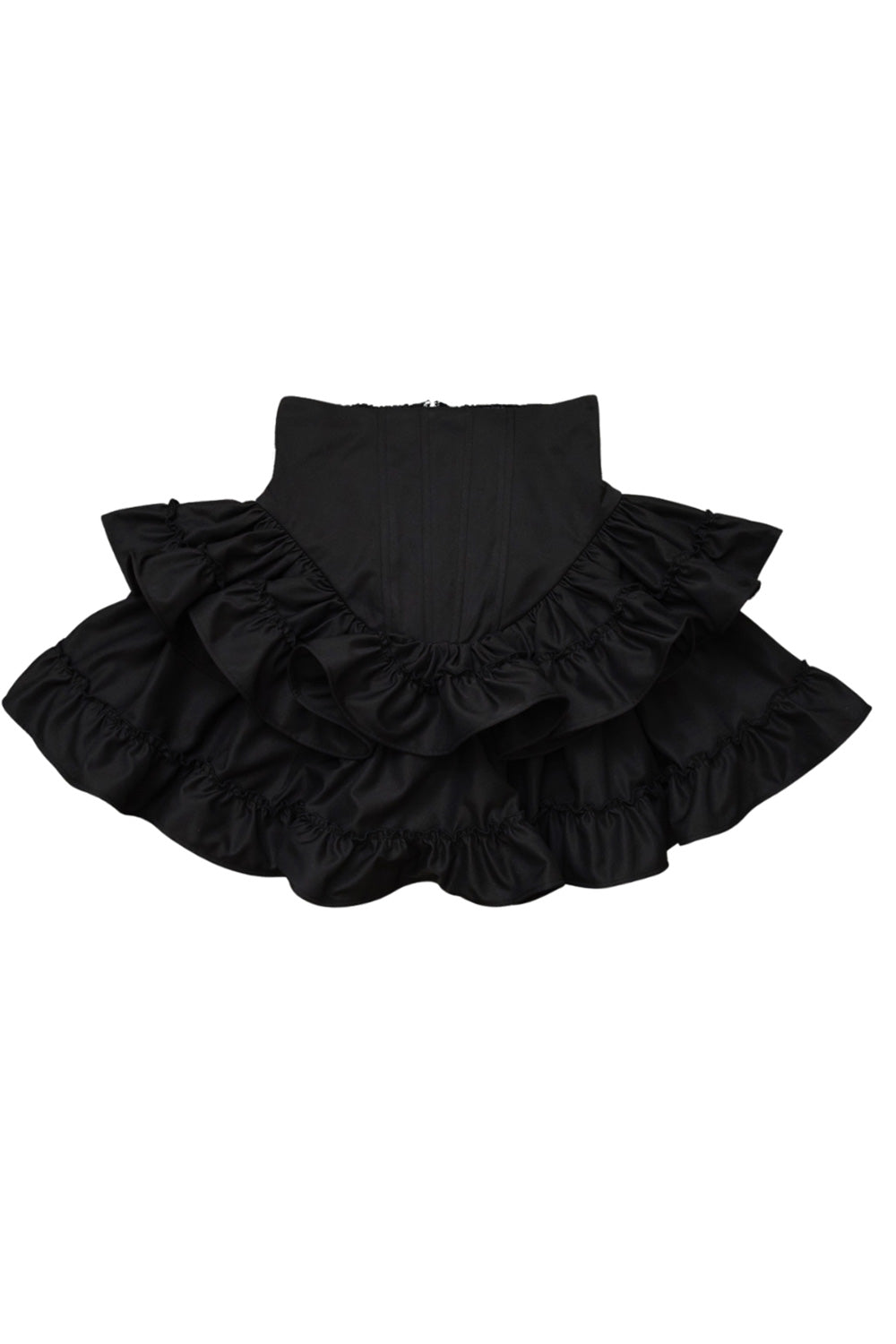 Frill Corset mini skirt