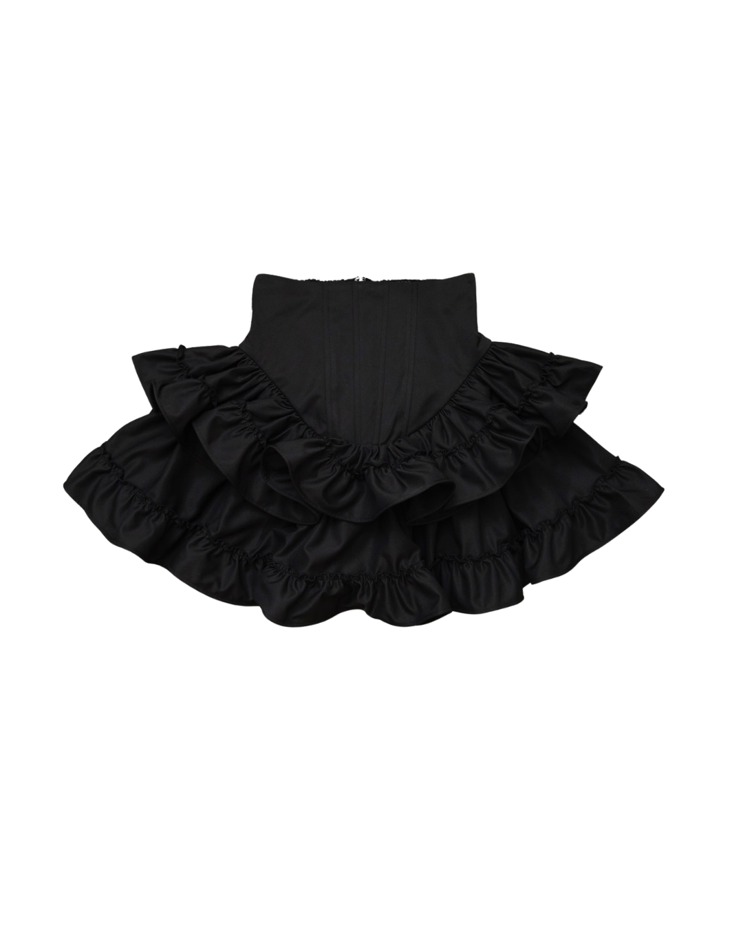 Frill Corset mini skirt