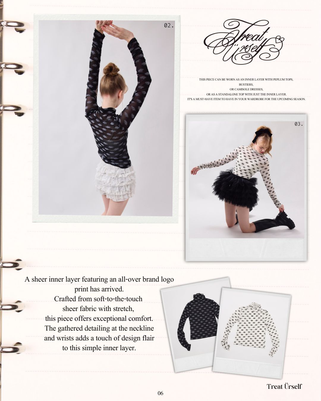 treat ürself girly lace tutu (Beige) F treat ürself girly lace tutu (Beige) F