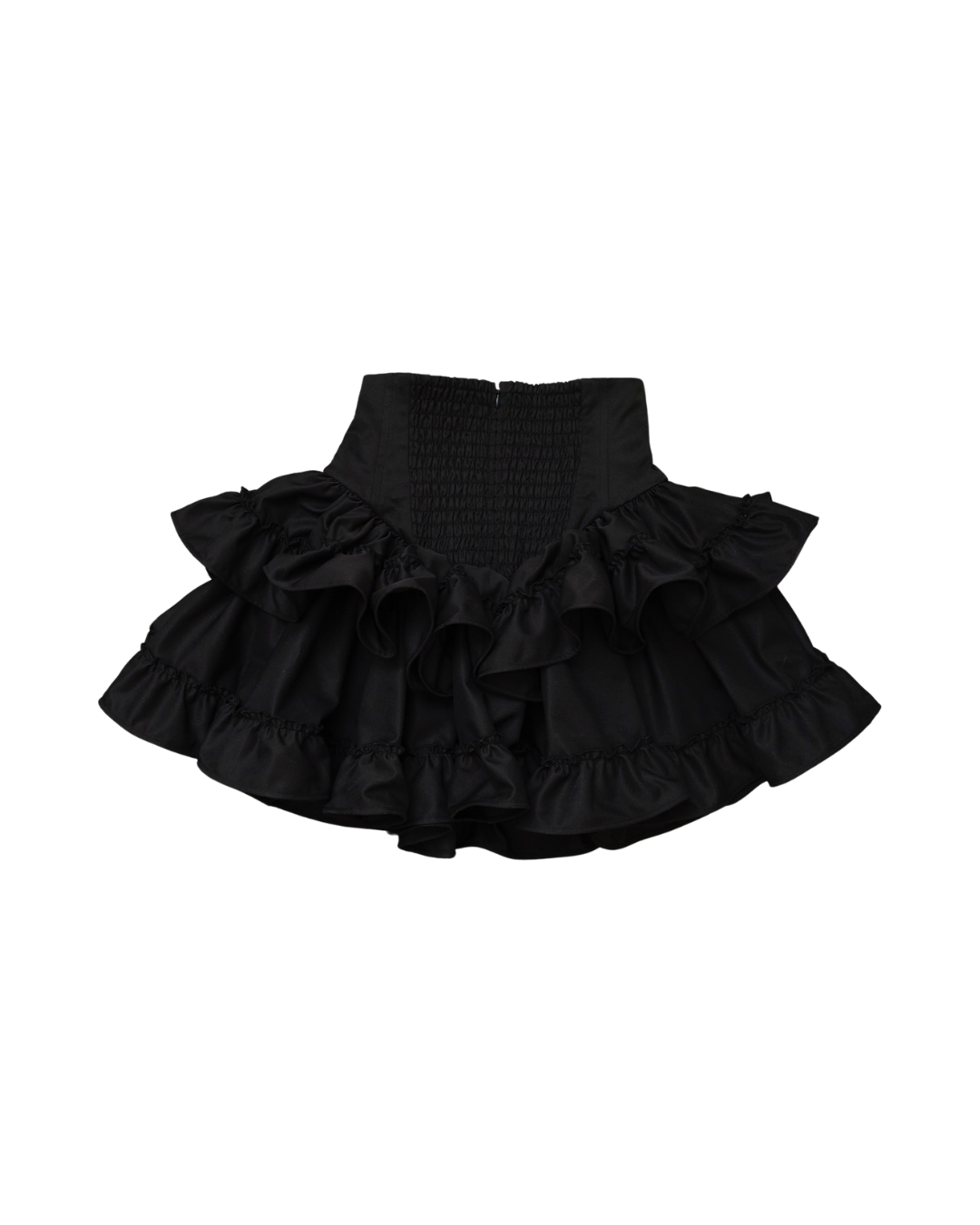 Frill Corset mini skirt