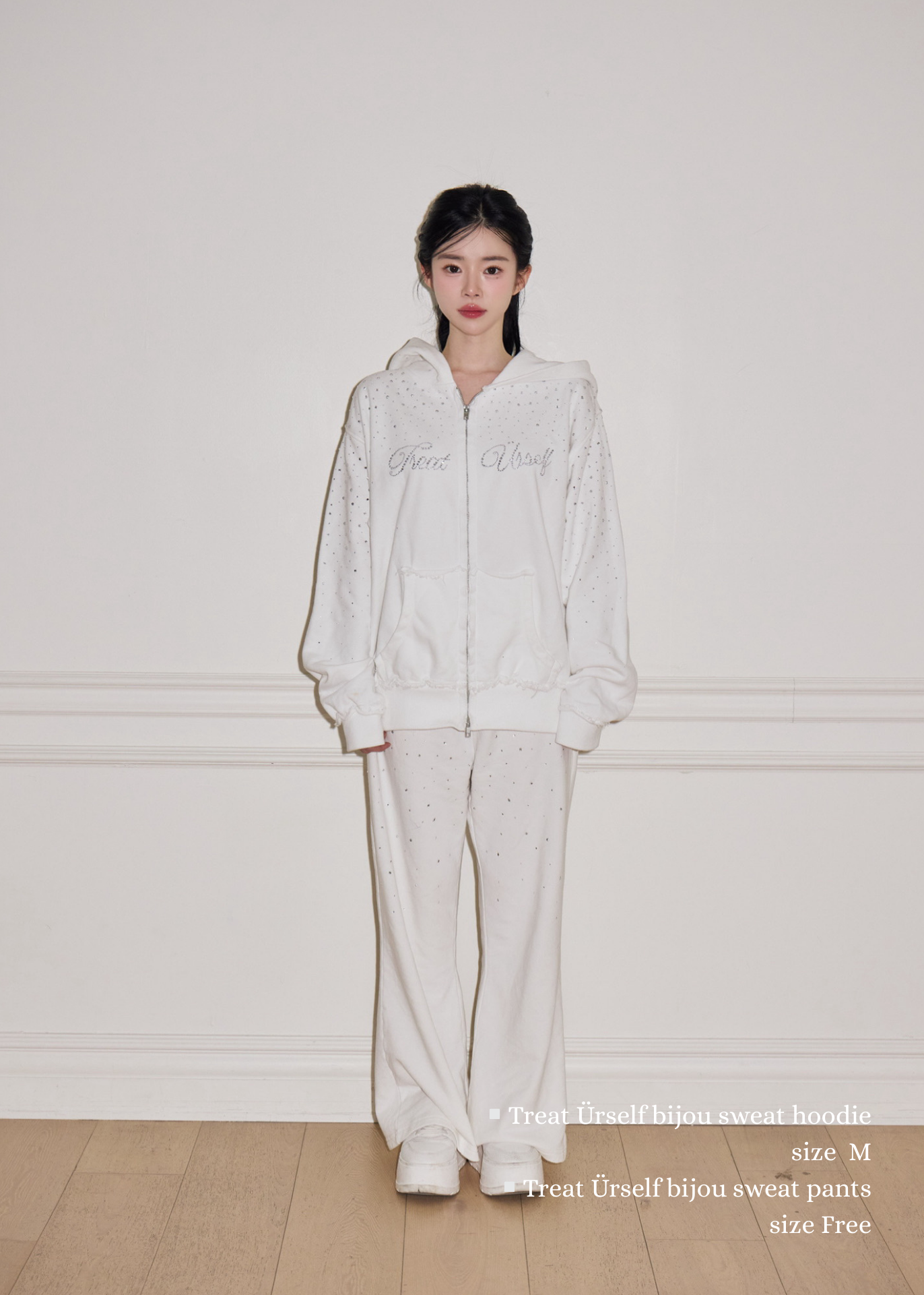 Treat Ürself bijou sweat pants