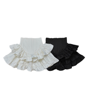 Frill Corset mini skirt