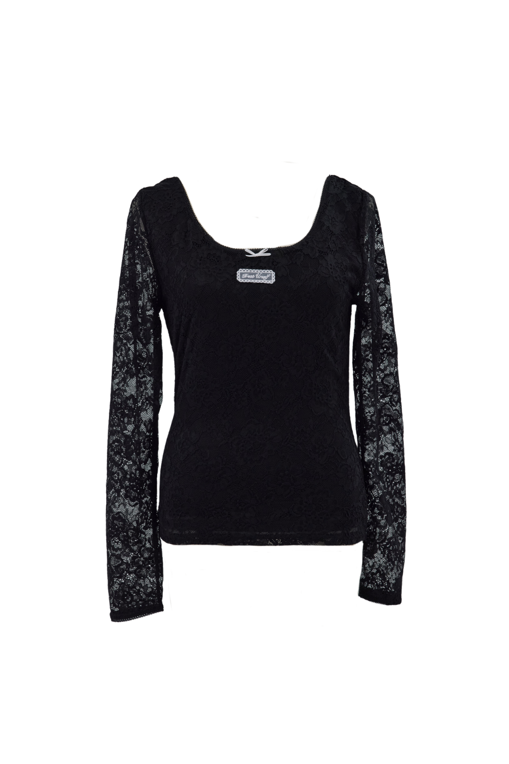 Elegant lace long T-shirts