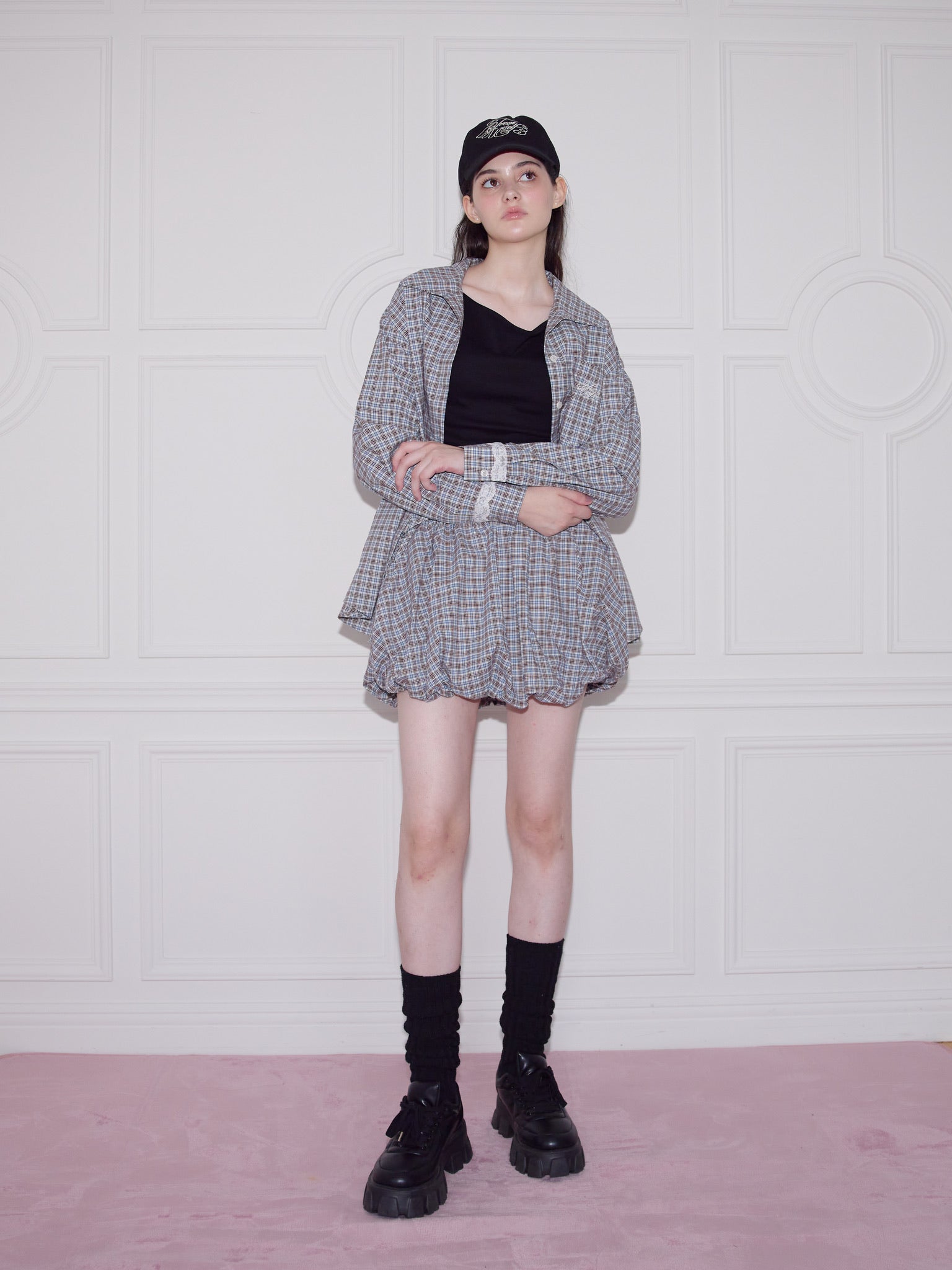 treatürself Lace cuffs check shirts Lace cuffs check shirts – Treat Ürself