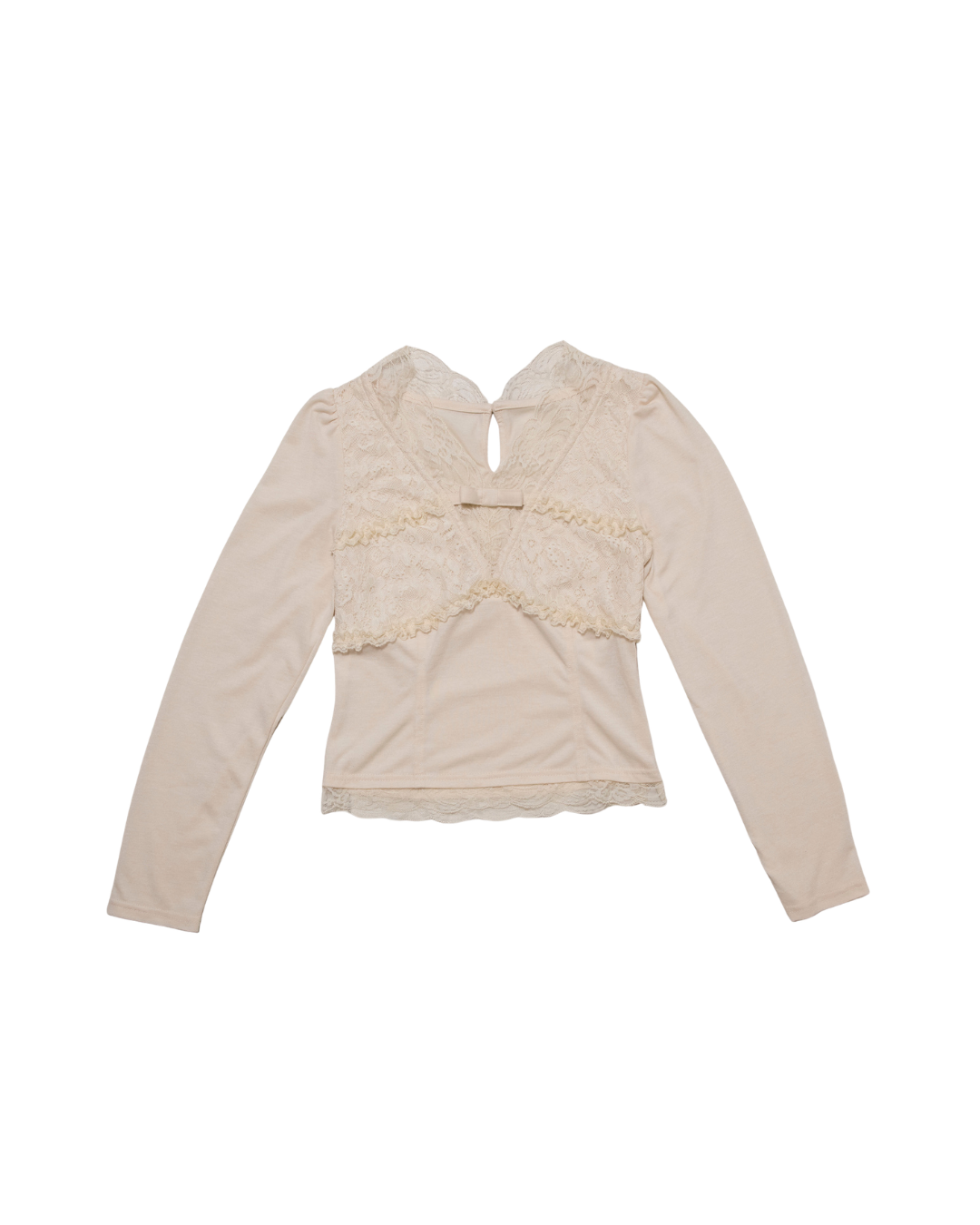 Romance Lace long sleeve tops