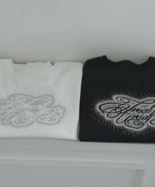 【Delivery in early February】Treat Ürself rhinestone long T-shirts