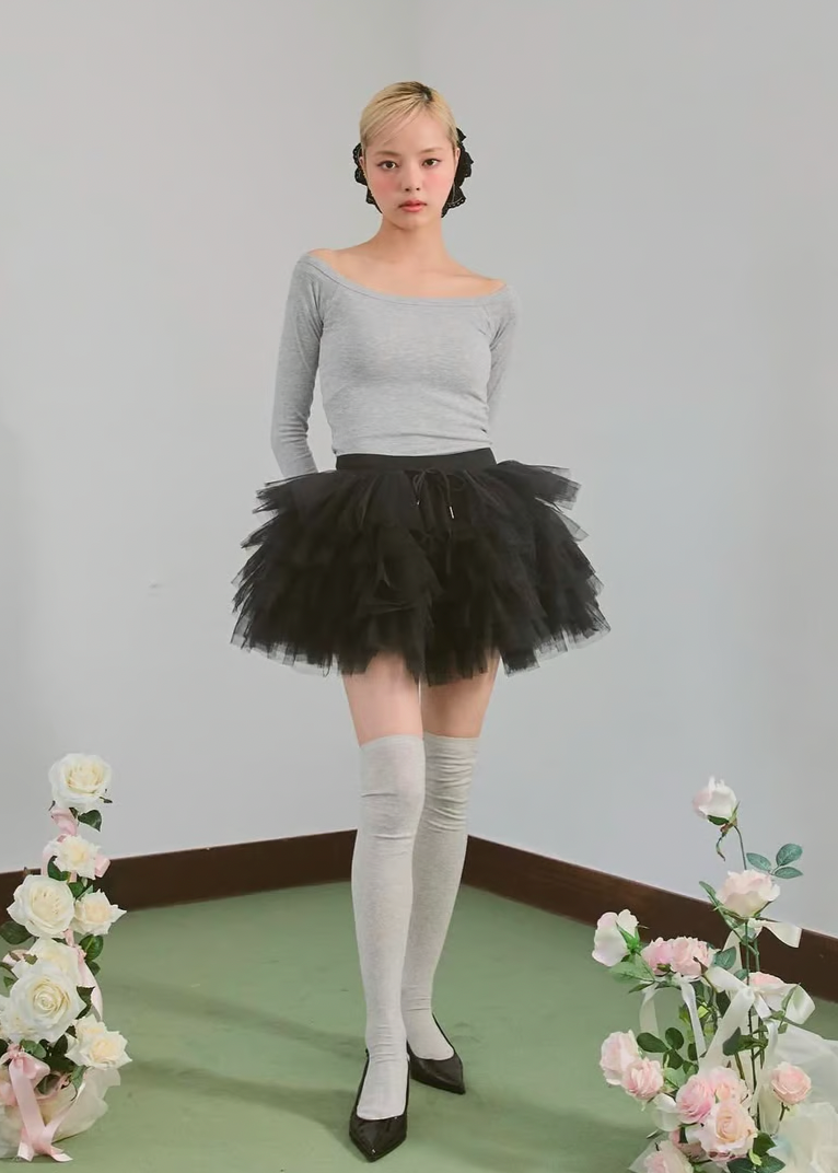 "Ballerina" volume tulle tutu