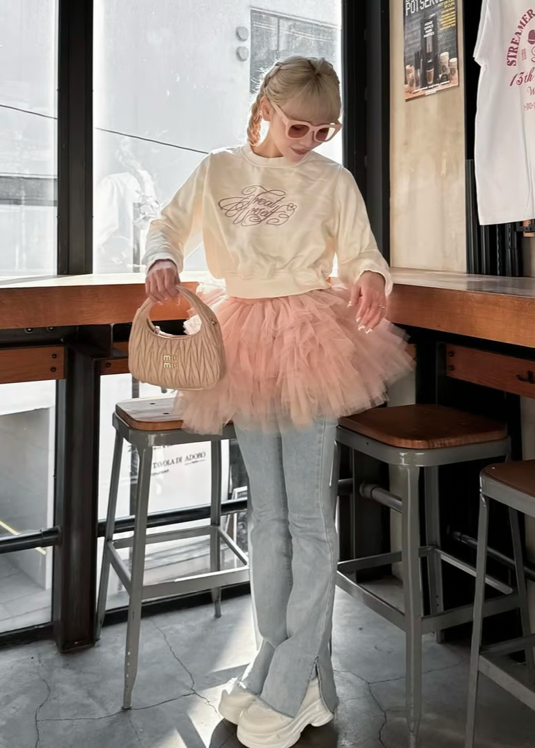 "Ballerina" volume tulle tutu