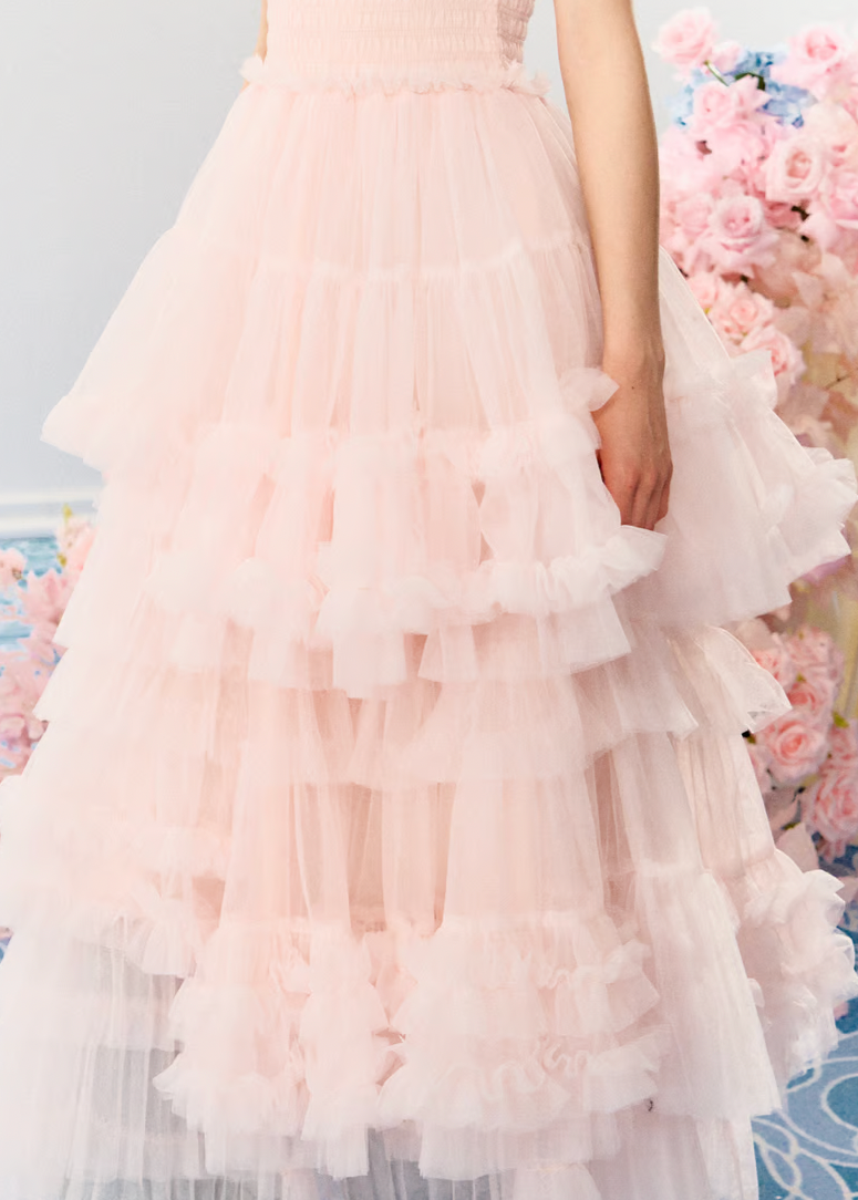treat yourself バレリーナフェアリーチュールドレス  ピンク 新品タグ付きTreat ürself バレリーナフェアリーチュールドレス