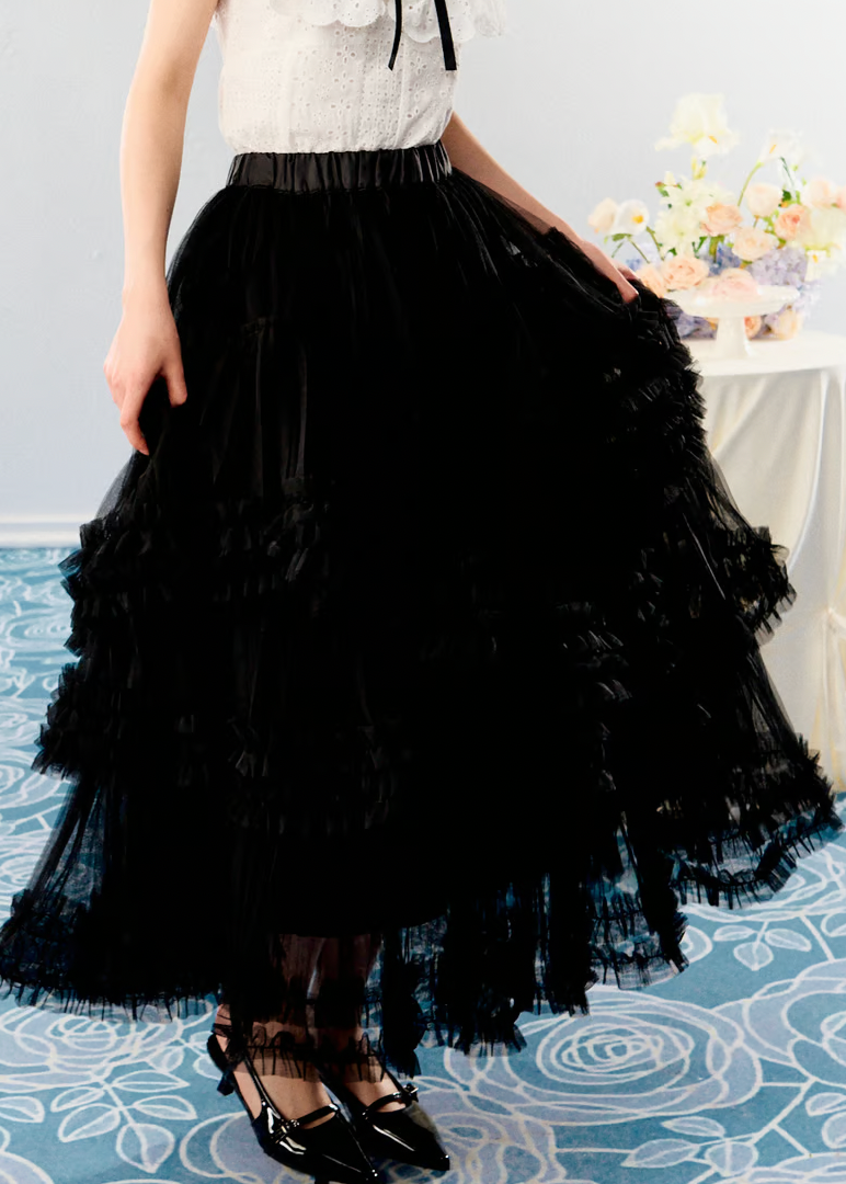 Treat Ürself blooming tulle skirt Ballerina” blooming tulle skirt – Treat Ürself
