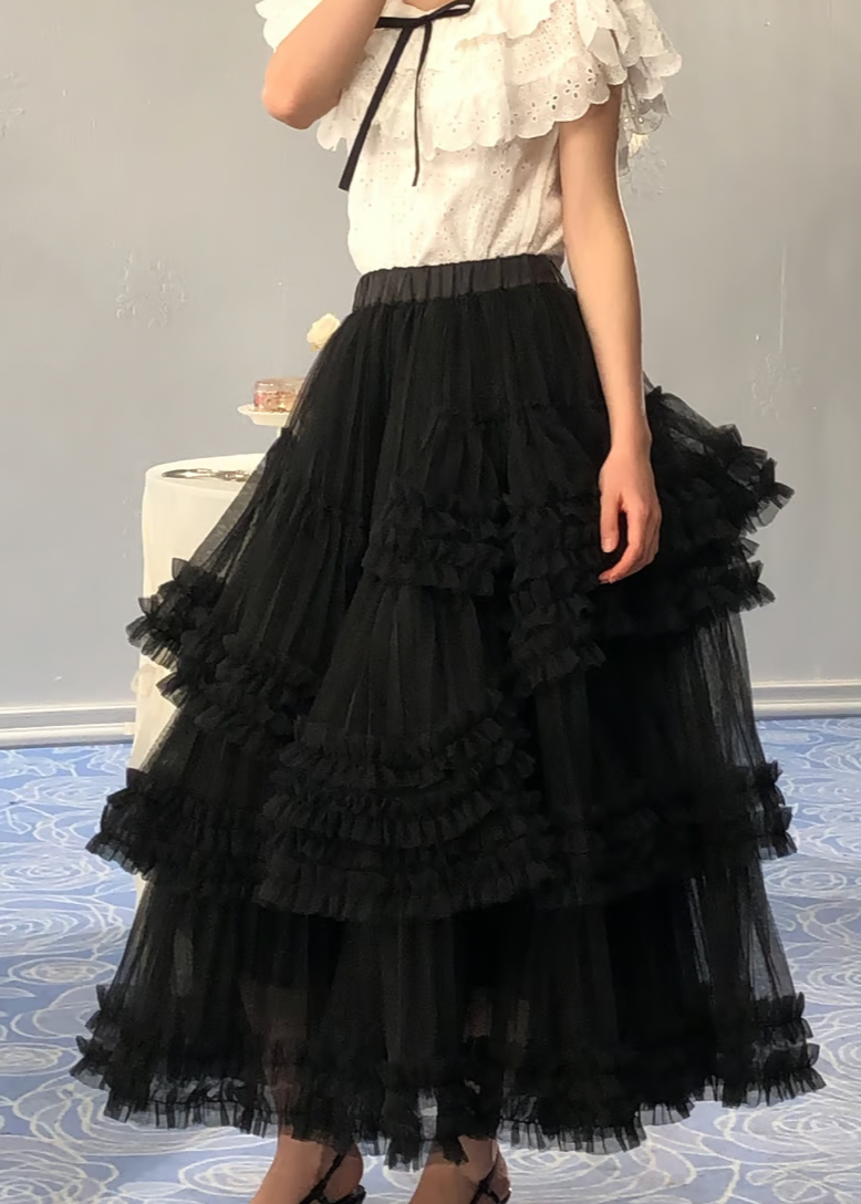 Treat Ürself blooming tulle skirt Ballerina” blooming tulle skirt – Treat Ürself