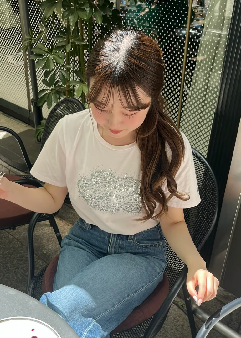 Treat Ürself rhinestone T-shirts