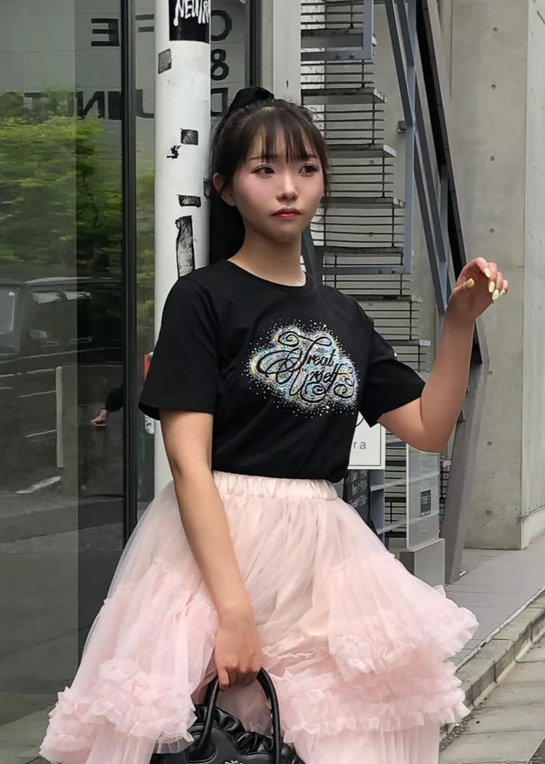 Treat Ürself rhinestone T-shirts