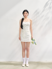 Daisy corset cami/Daisy side ribbon skirt