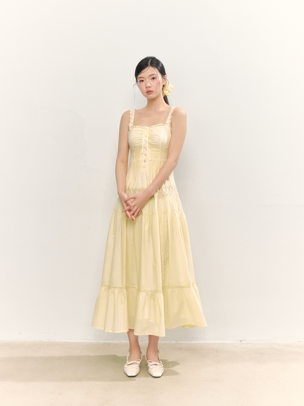 Summer garden long dress