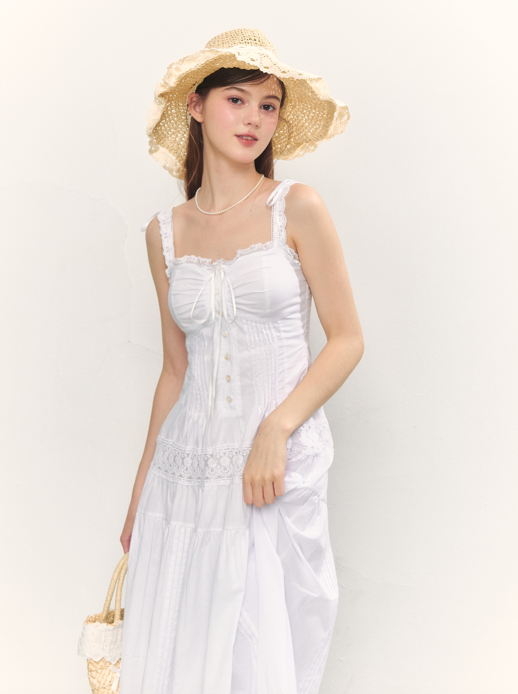 Summer garden long dress