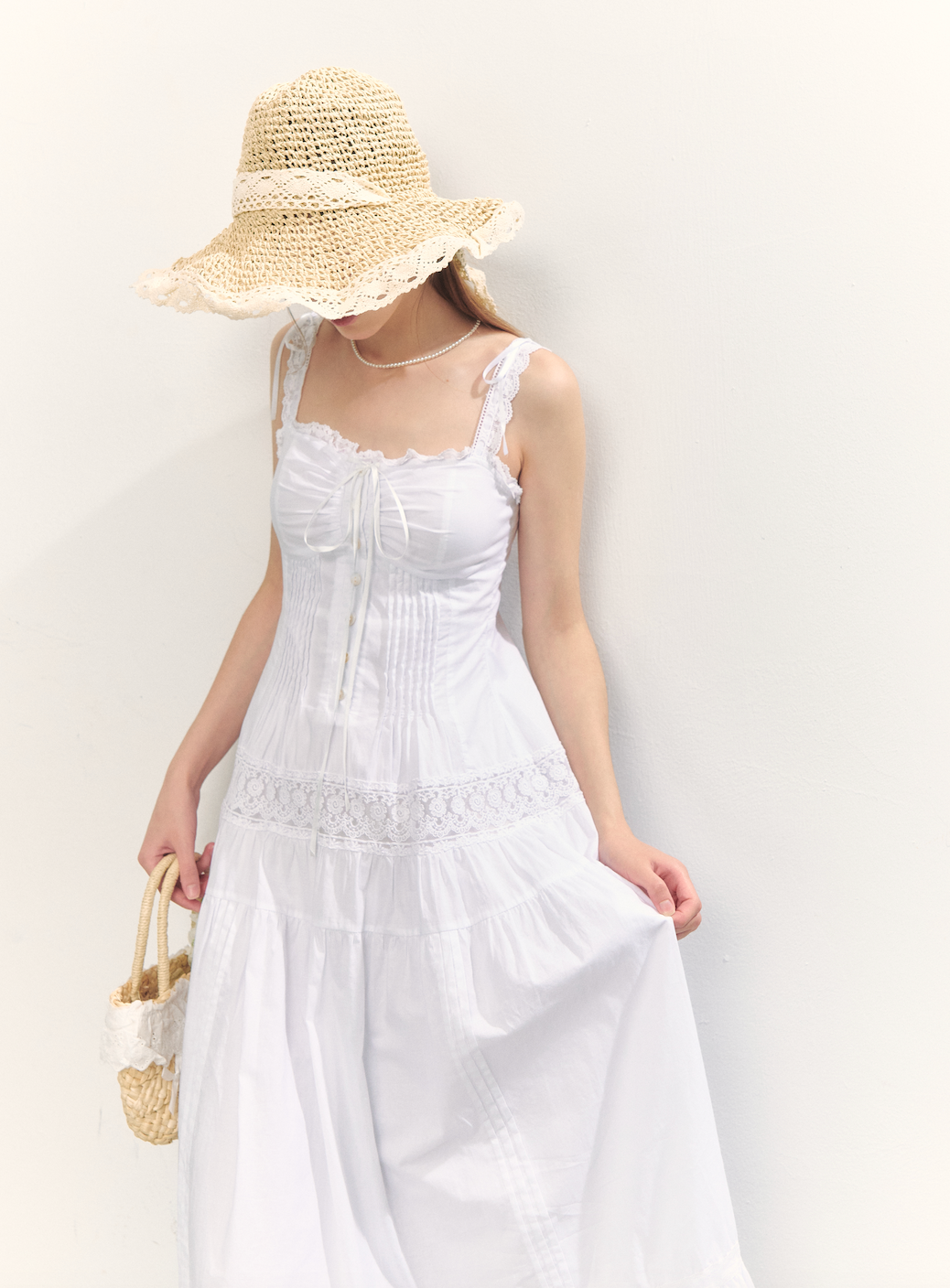 Summer garden long dress