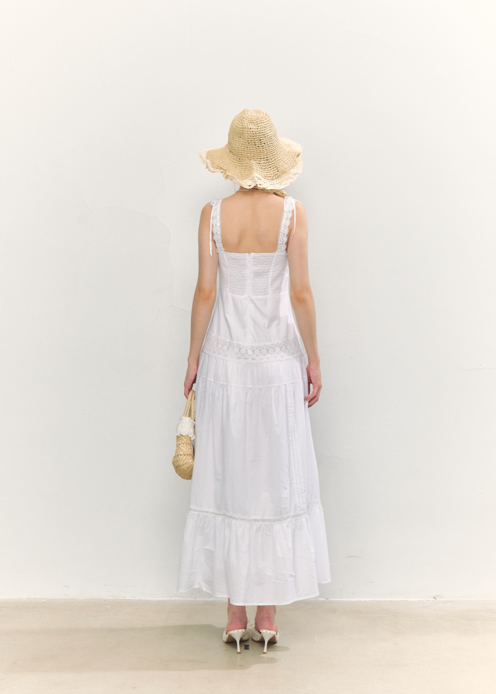 Summer garden long dress