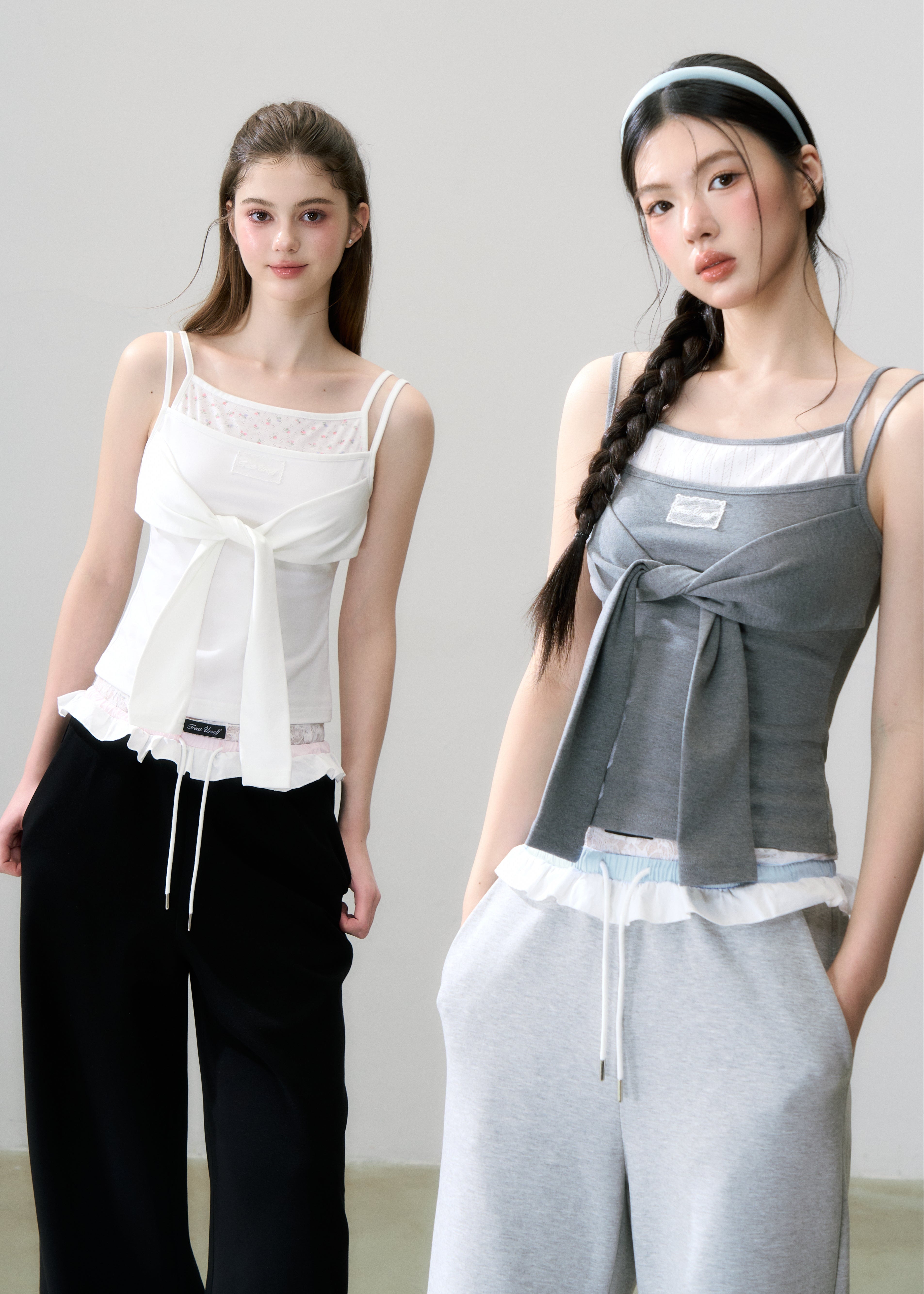 Double waist lace pants – Treat Ürself