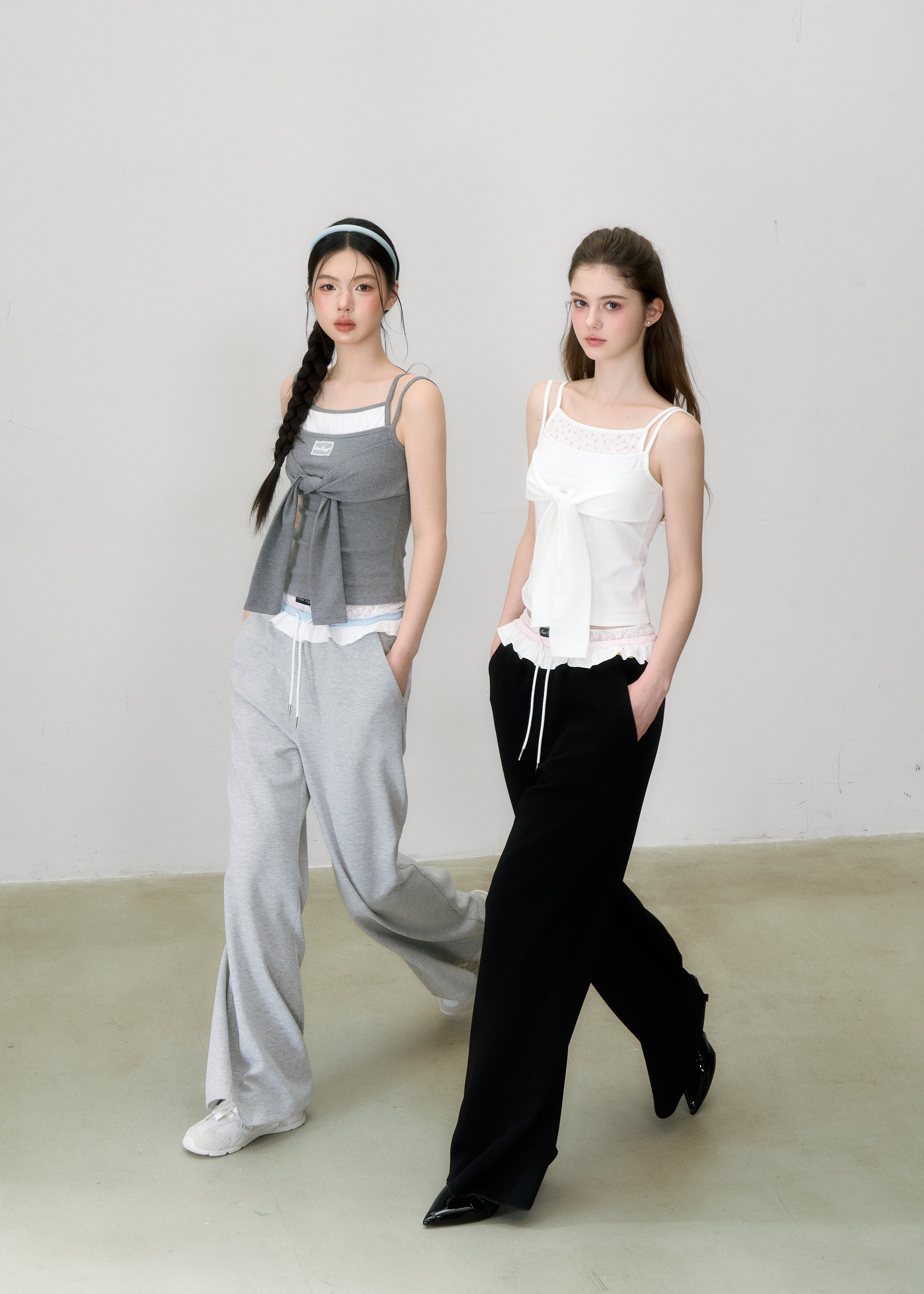 Double waist lace pants – Treat Ürself