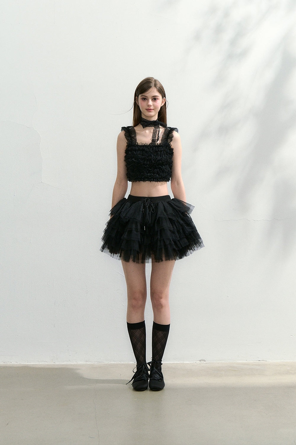 Treat ürself volume tulle tutu black Ballerina