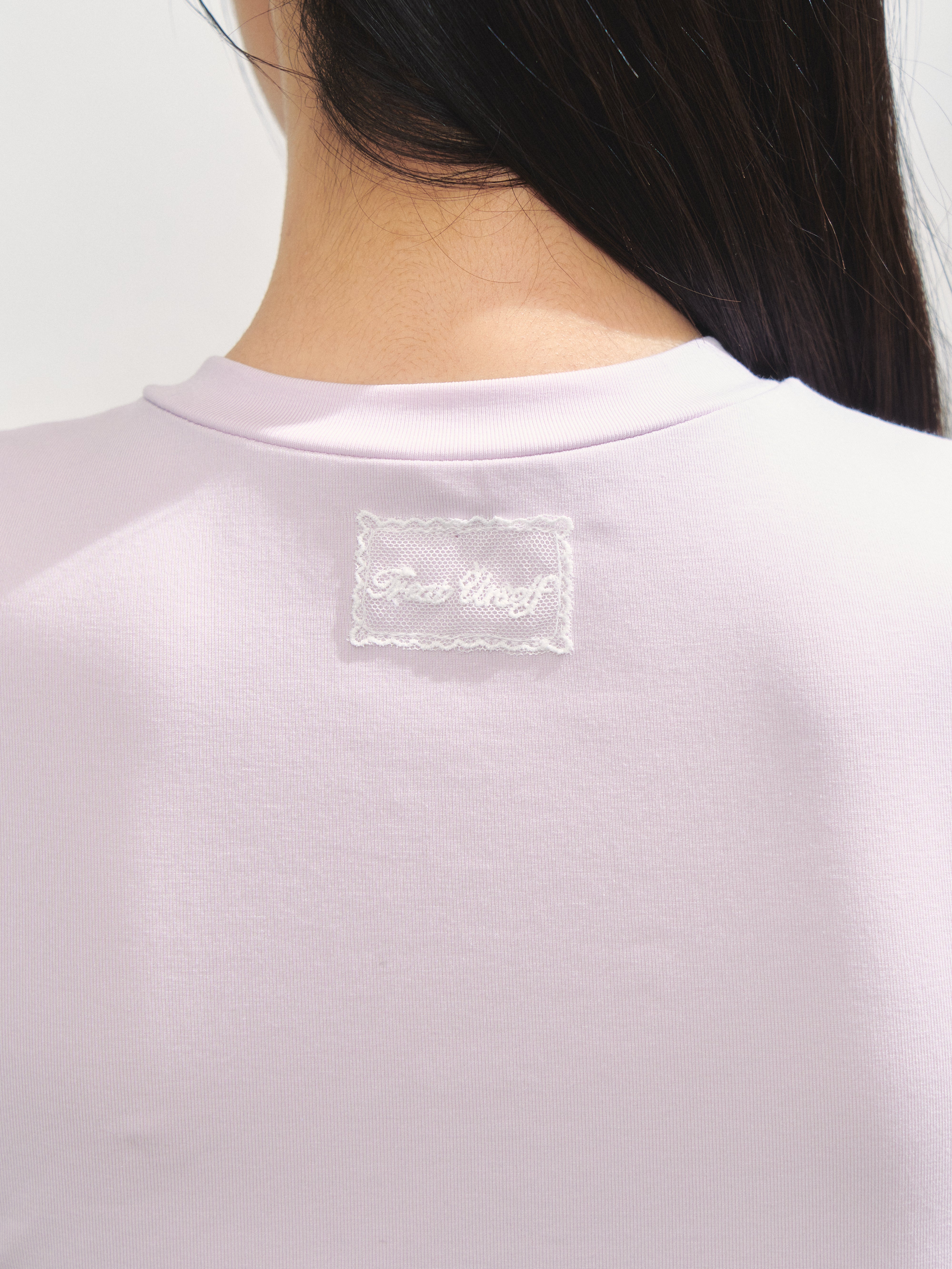 Rose flower motif short sleeve cardigan