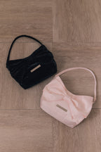 ribbon shape hand bag