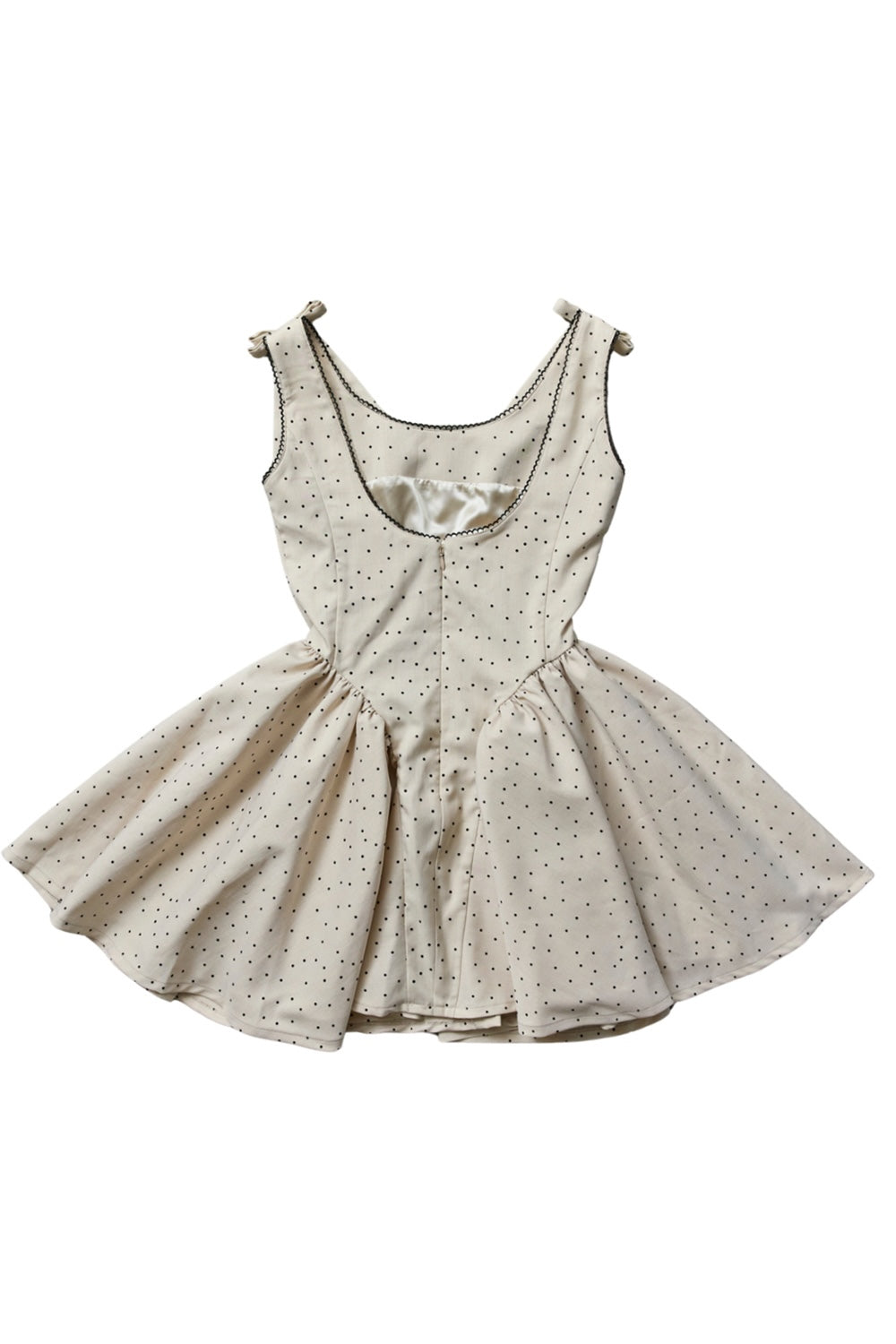Juliet ribbon dot one-piece