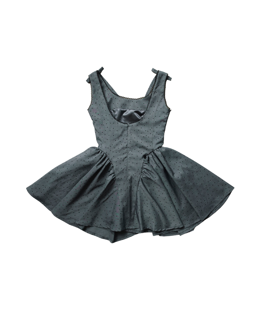 Juliet ribbon dot one-piece