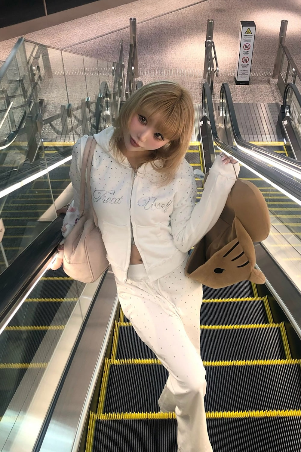 Treat Ürself bijou sweat hoodie