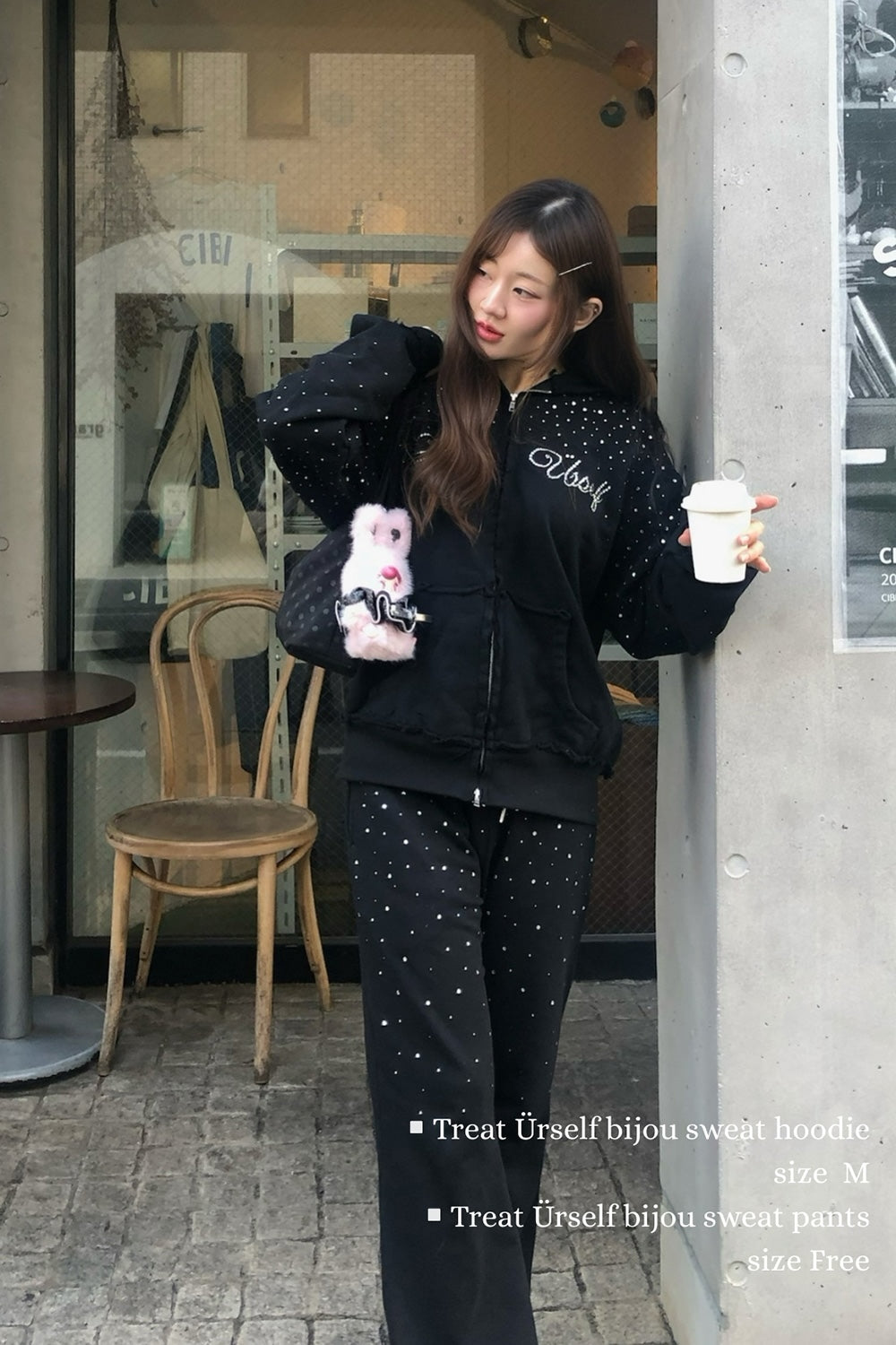 Treat Ürself bijou sweat pants