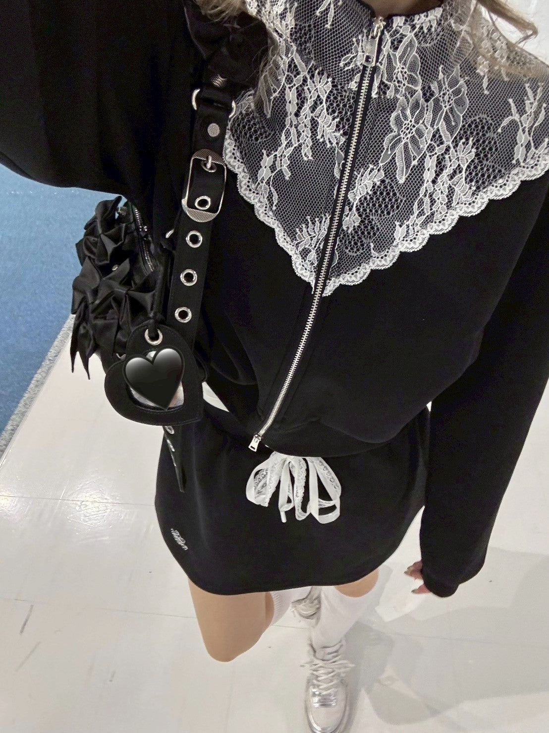 Bloom Lace Jersey tops