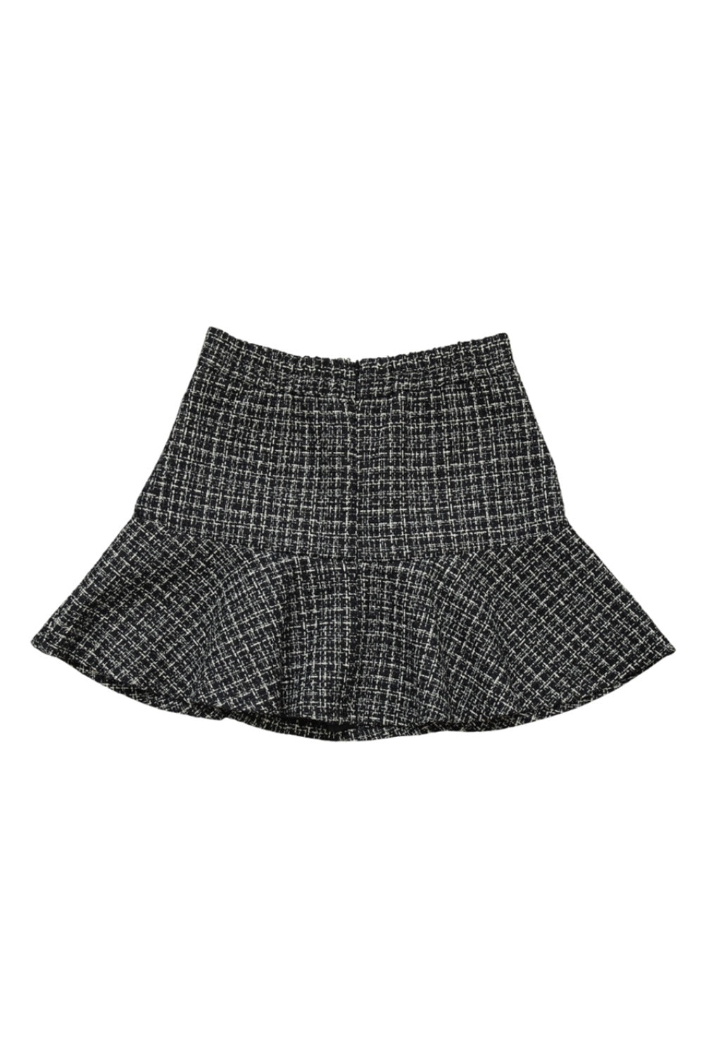 Elise Tweed Flare Mini Skirt