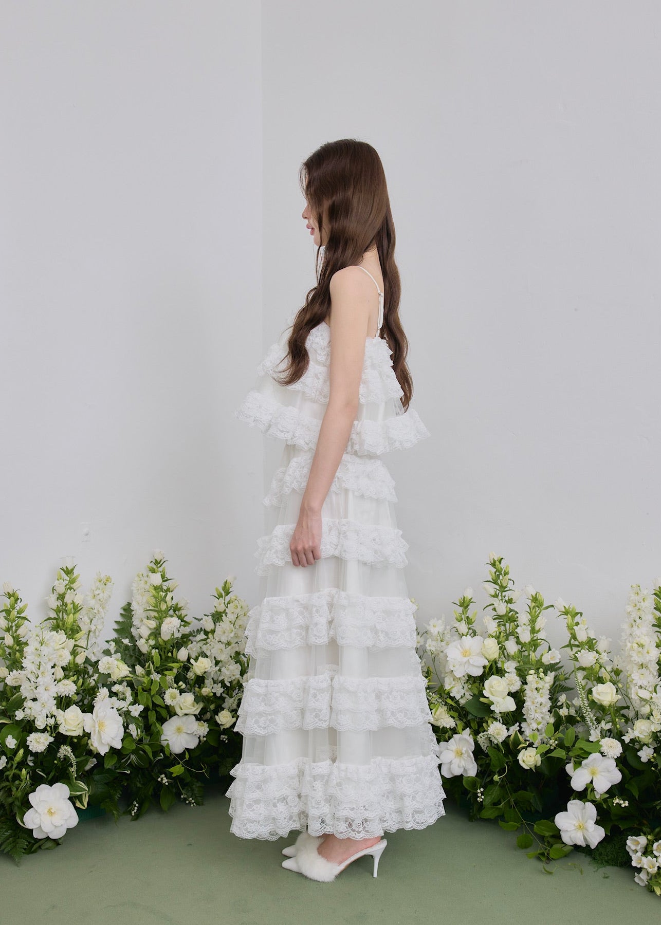 予約販売】Ballerina lace tulle long skirt – Treat Ürself
