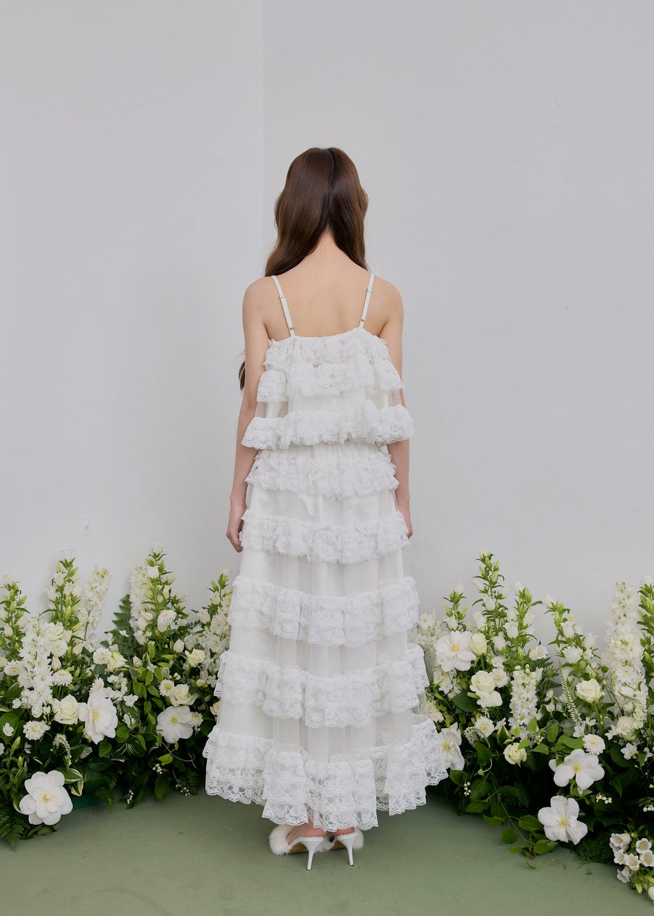 予約販売】Ballerina lace tulle long skirt – Treat Ürself