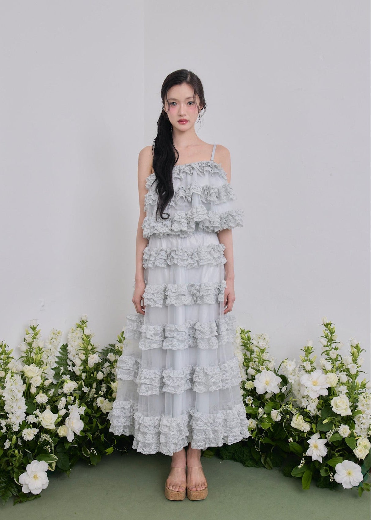 予約販売】Ballerina lace tulle long skirt – Treat Ürself